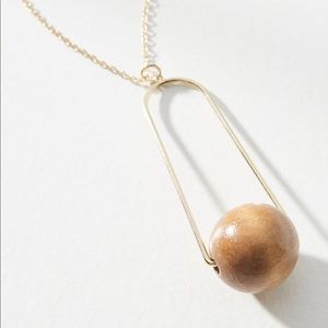 Anthropologie Viewfinder Pendant Necklace